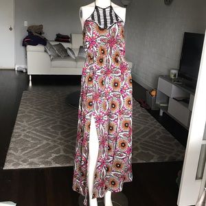 Crochet Top Maxi Dress